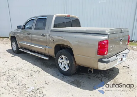 2007 Dodge Dakota Laramie из США, поврежденный, VIN 1D7HE58P87S181128